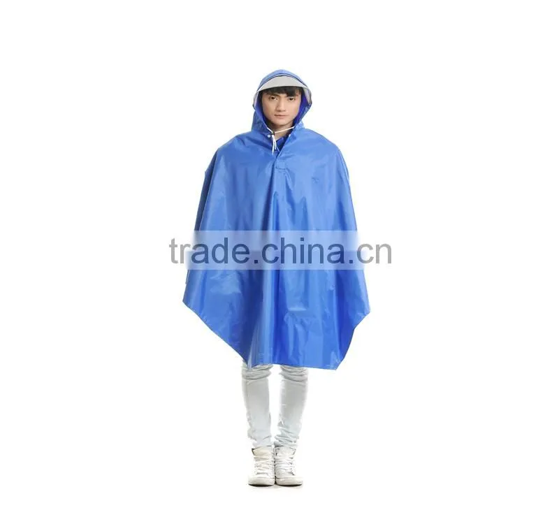 2013 fashion oxford material rain poncho for bike