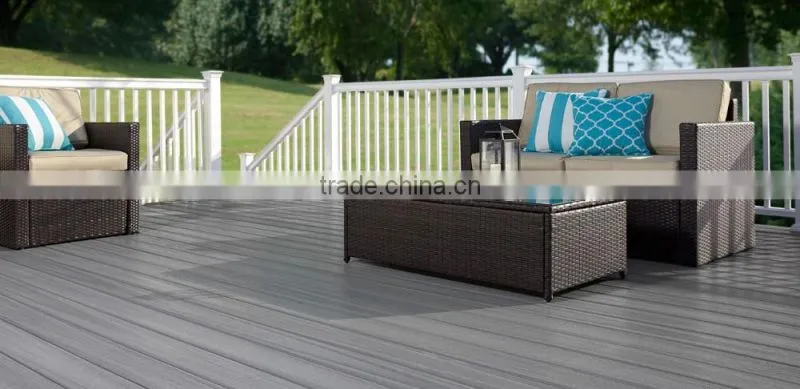 Customers first wood plastic composite WPC solid surface floor