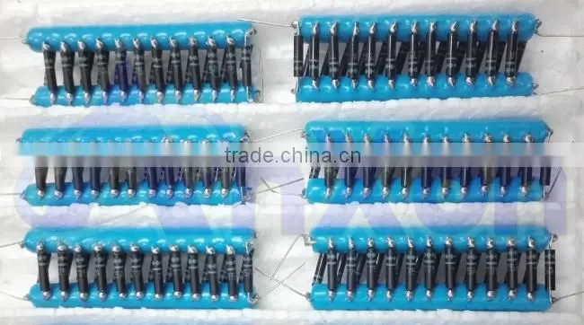 20KV 470PF 6 elements ceramic capacitor stacks assembly