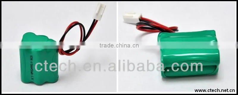 nimh battery pack 4/5aaa 450mah 6v