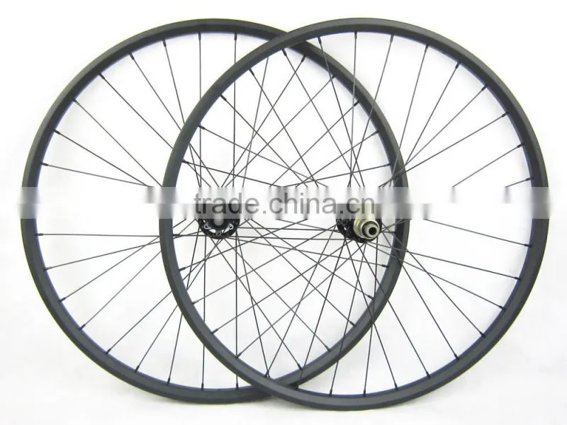 27.5inch clincher carbon wheelset 28 holes clincher mtb rim