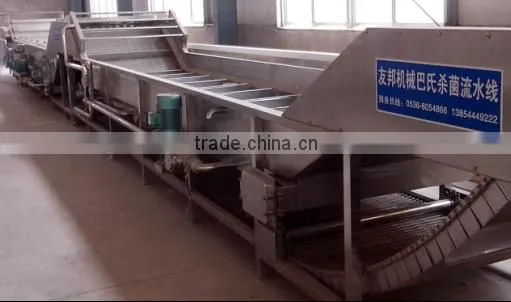 YB steam heating pasteurizing machine sausage pasteurizer