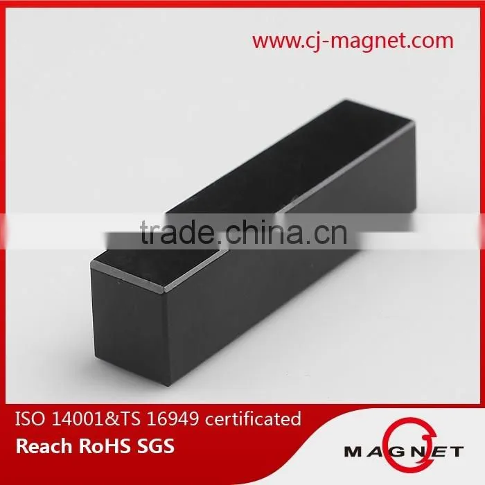 N30SH-N45SH bar permanent ndfeb/neodymium magnet motor magnet passed by ISO14001, ISO9001, ISO/TS16949
