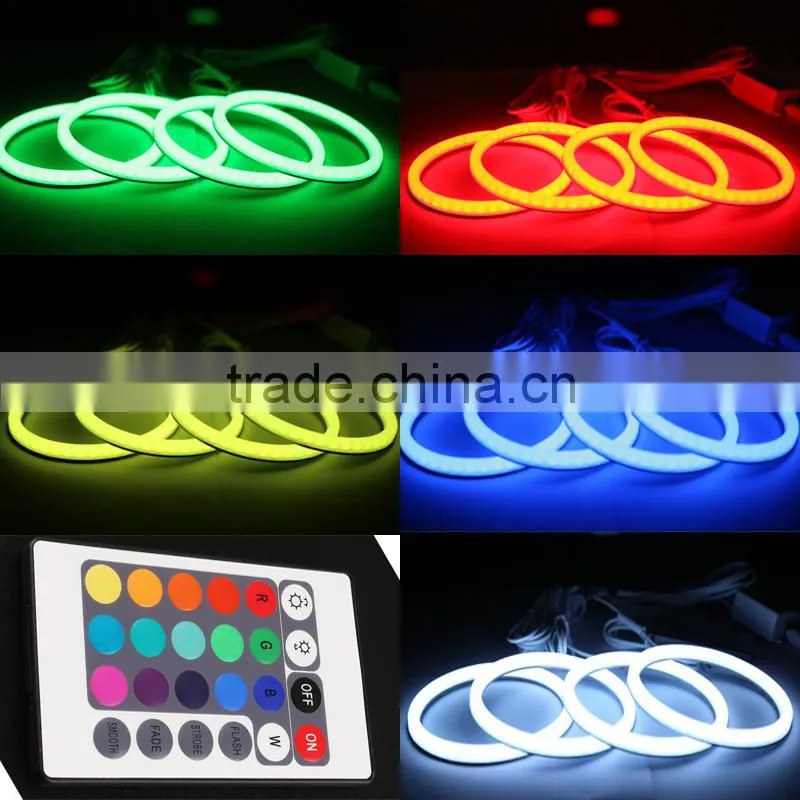 B-deals 4*106mm super bright full size smd angel eyes for E46 Cabrio/ Coupe 2D(04+)