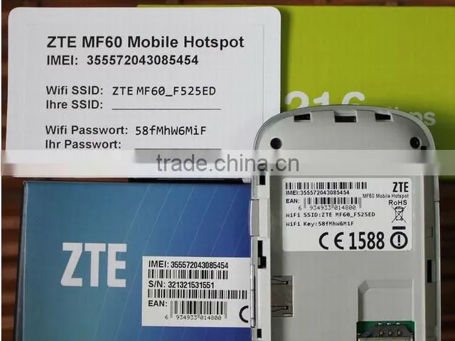 ZTE MF60 Router