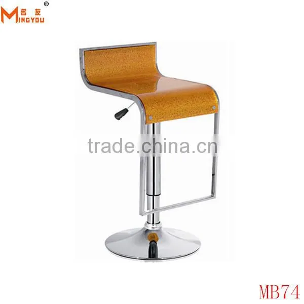 Best selling ISO 9001 certified Acrylic mini bar stool