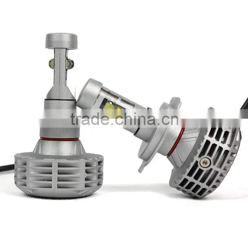 New High quality CE, RoHS, ISO9001 3000lm 12v 24v LED Car For Driving White led headlight with 2 warranty