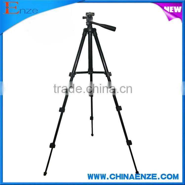 Aluminum lightweight flexible compact camera tripod stand for dslr