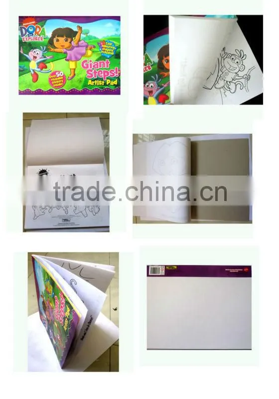 paper plain color book cover coloring book printing service