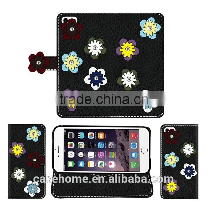 5.7" Phone Case for ViVo X6Plus Flip Leather Printing Case with Card Holder