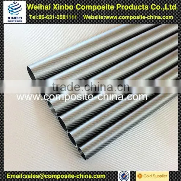 Good Quality 3K Polished Carbon Fiber Pipe,carbon fiber tube smooth gloss finish