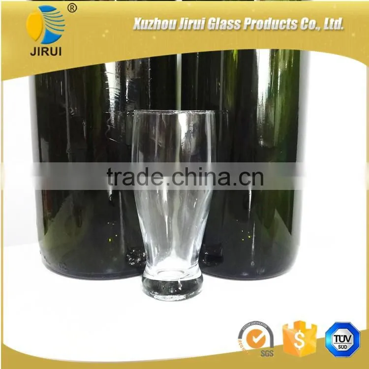 big and small skidproof hotel glass cup / restaurant clear drinking glass/wholesale water glass
