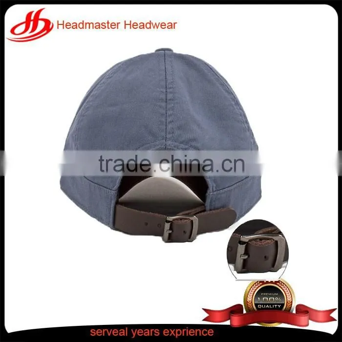 Custom unique 100%cotton baseball hat with metal patch