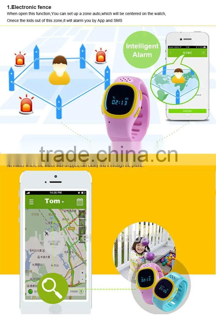 Android smart tracking locator gps kids tracker watch,gps tracker watch