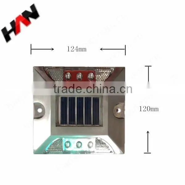 solar LED flashing aluminium road studs