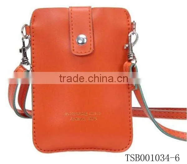 trendy fancy new cell phone neck hanging bag