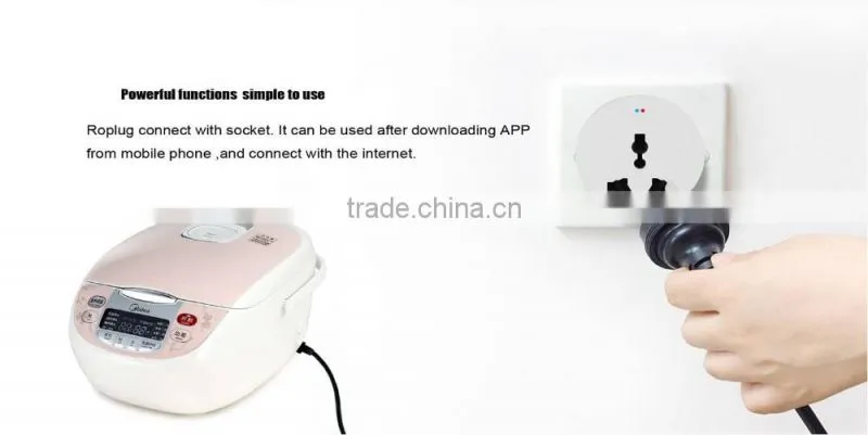 OEM ODM Wifi Power Socket For Smart Home Automation