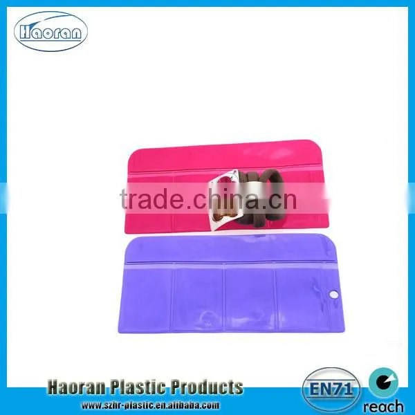 New PVC organizer display bag, plastic bag with pockets