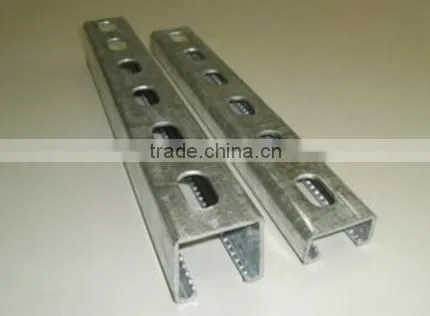 41 x 21mm Single Steel Slotted Channel Making Roll Froming Machine