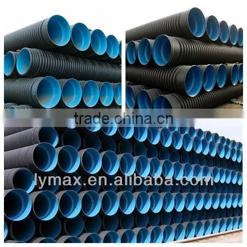 Collapse Resistance Buired HDPE Corrugated Pipe Price