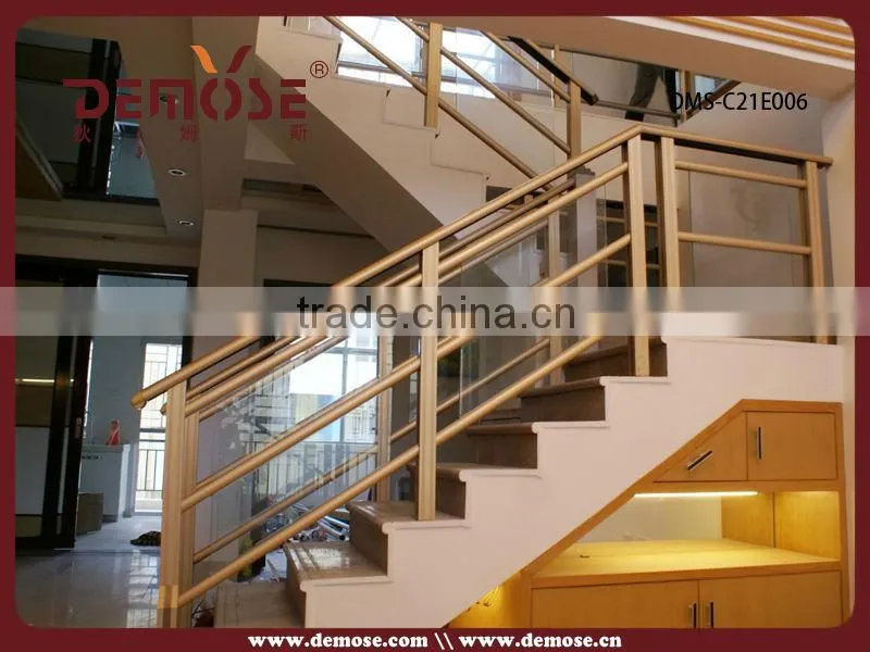 modern aluminum handrail balcony design