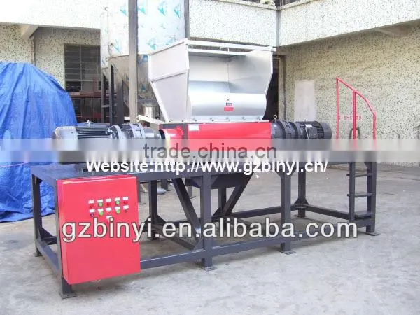 Two shaft shredder household waste, Double Shaft Shredder home waste