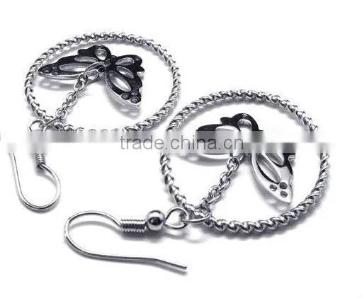 stainless steel earrings hoop 316l