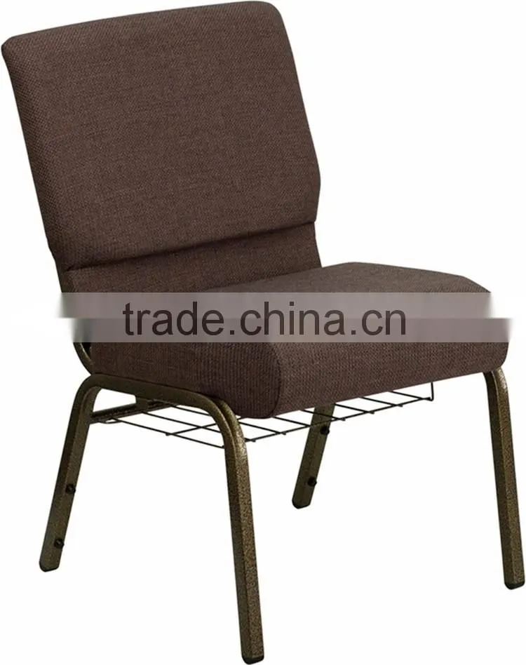 Wholesale value padded stackable church chairs for cathedral used