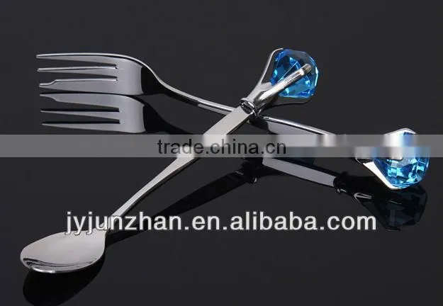 Diamond spoon with high mirror polishing and nice design