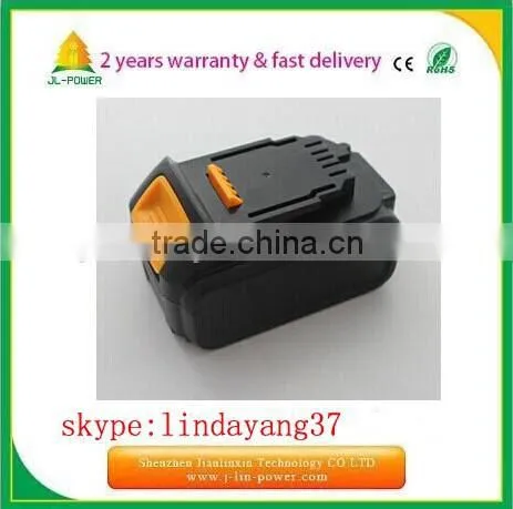 dewalt battery replacement 18v for DEWALT cordless drill 18V battery for DW9096 DW9098 Full 2 years warranhty