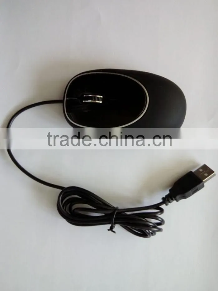 Computer Soft Silica Gel USB Wired Optical Wired Mouse