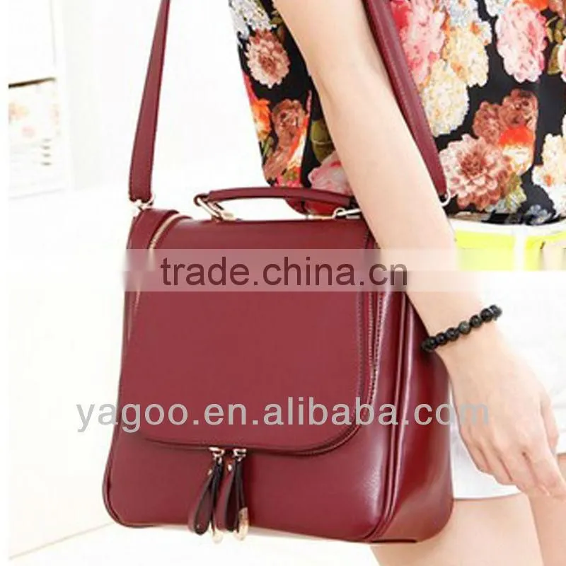 new design dual-use backpack bag lady cute cross body bag