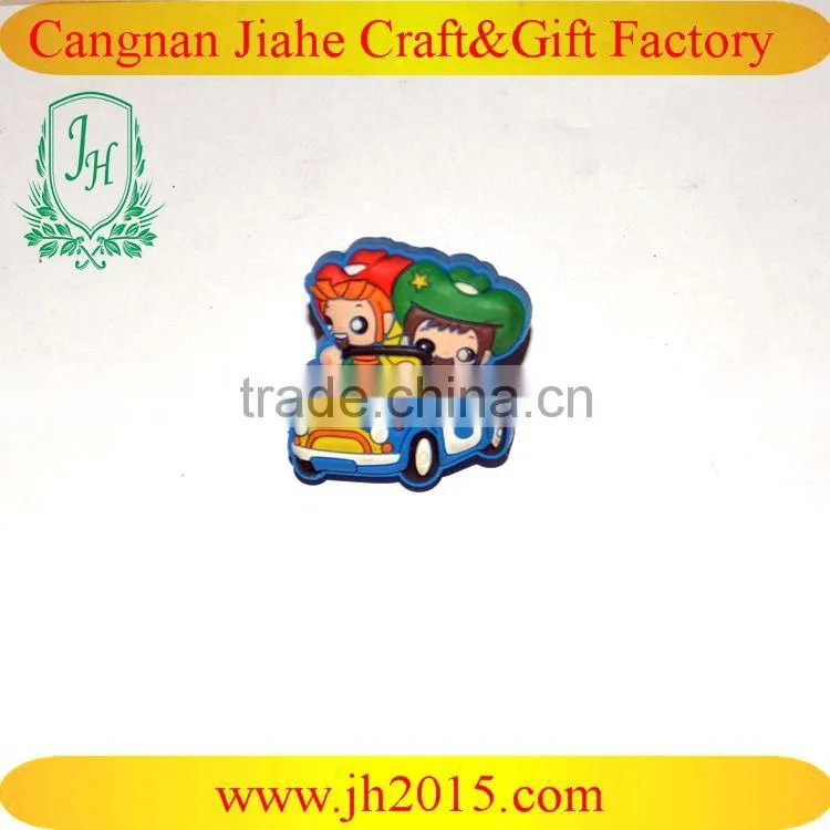 Custom design soft 3D PVC keychain