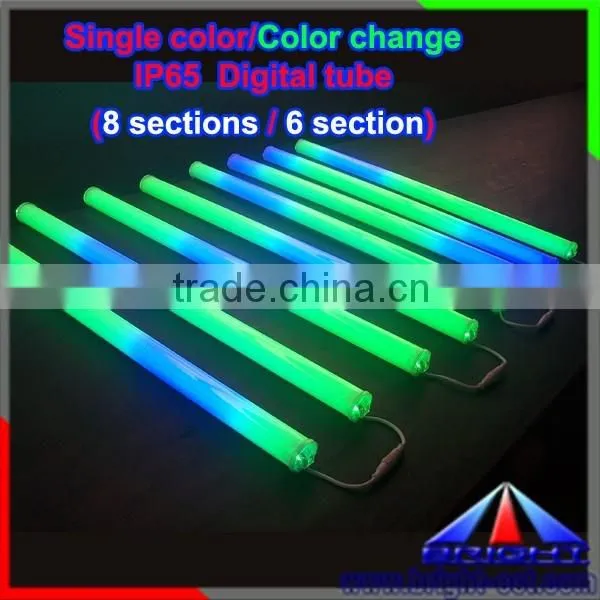 Waterproof RGB LED Pixel Light DMX digital Tube