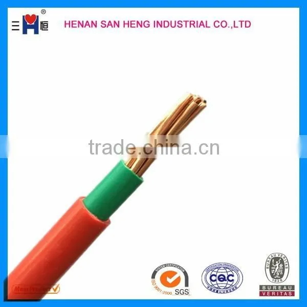 10mm electrical cables and wires PVC insulation and sheath Cable