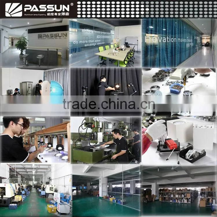surface mounted black plated wall lamp 5w