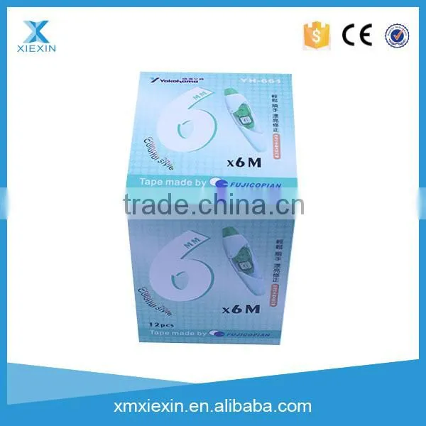 Factory Price Transparent Plastic Correction Fluid & Tape Storage Box
