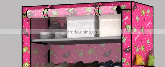 High storage sapce saving plastic shoe cabinet