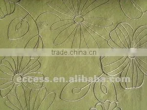 100%cotton embroidered fabric for modern style home upholstery