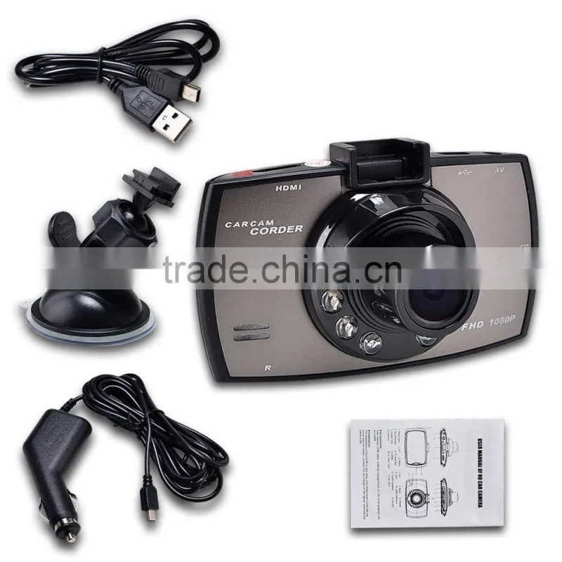 2.7" G30 DVR Camera 1080p Full HD Camcorder Video HDMI G-sensor 170 Car Recorder
