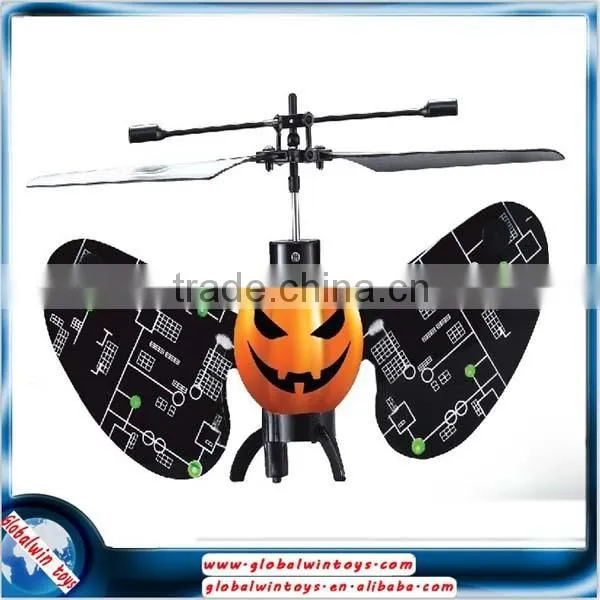 dy2020b hot inductive rc ir flying pumpkin head halloween toy vs dy2020a