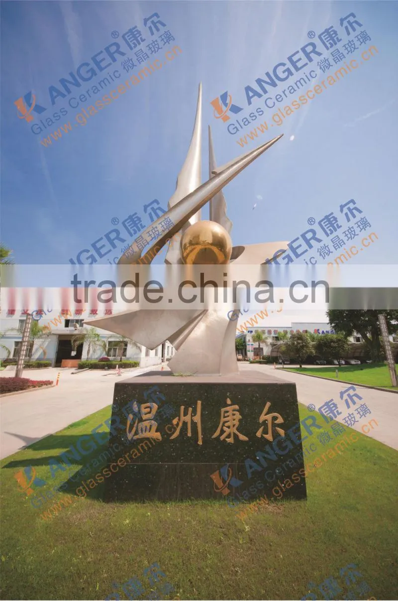 KANGER ceramic glass fireplace doors