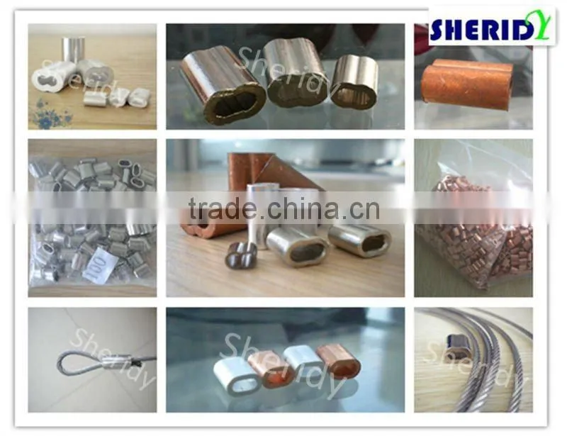 Nickel Plated Copper Ferrule/Hand Swage
