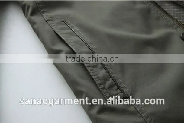 2015 simple style business casual men's wind jacket