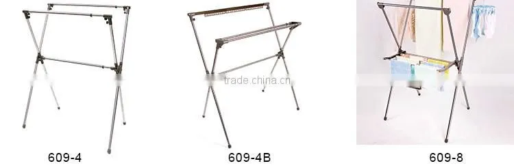 adjustable stainless steel display racks for clothing