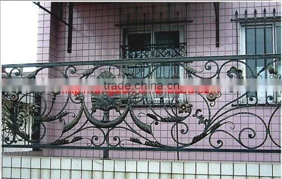 classical wrought iron balcony railings designs