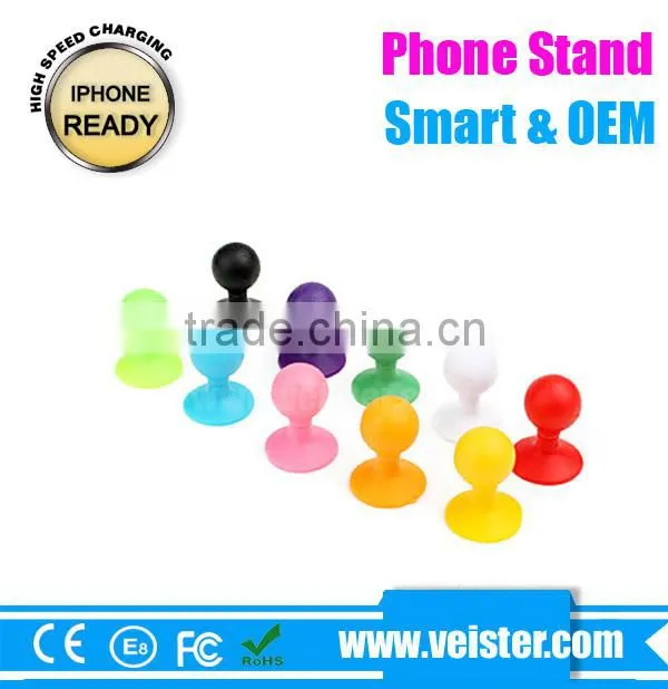 Cheapest silicone sucker stand for cell phone /for smart phone/for iphone