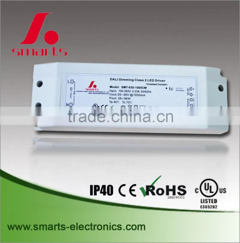 dali 35w 1a dimmable led power supply led driver