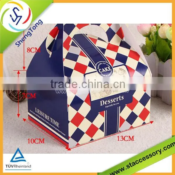 new design high quality wedding cake box