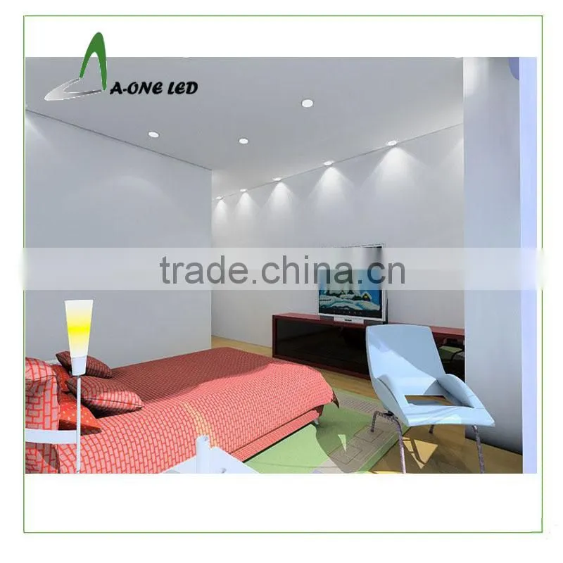 CE, RoHS, SAA round small flat 4w led panel light 3 years warranty